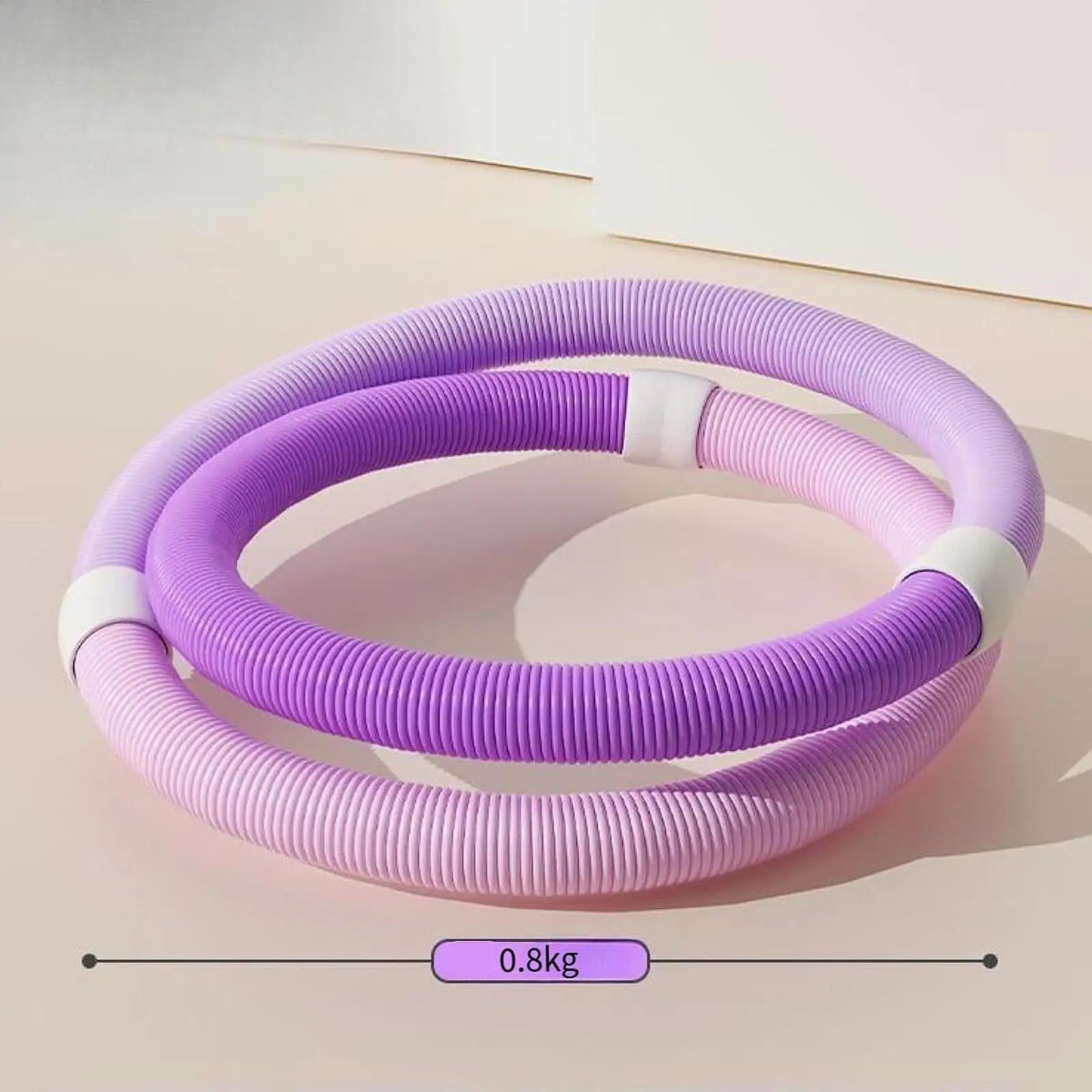 Weighted Fitness Hoop Sports Entertainment Fitness Circle Beginners Abs Abdomen Equipment Accessories for Home Men Women