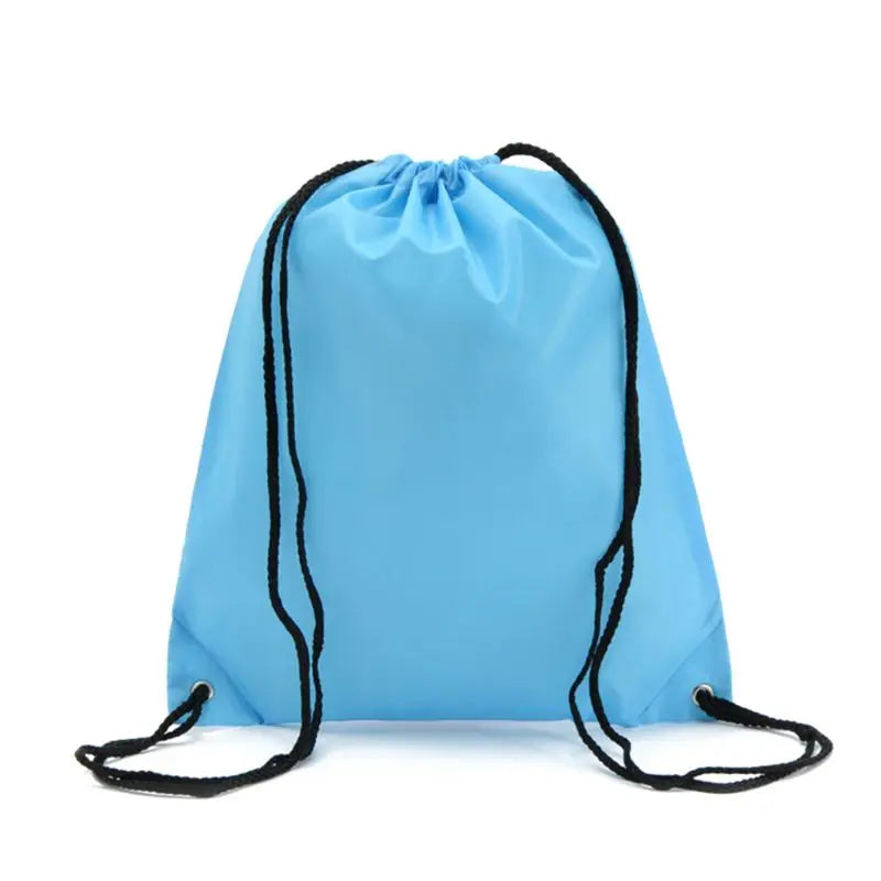 Cotton Drawstring Training Canvas Small Backpack Girl Bag School Sports Waterproof Sack Mochila Knapsack