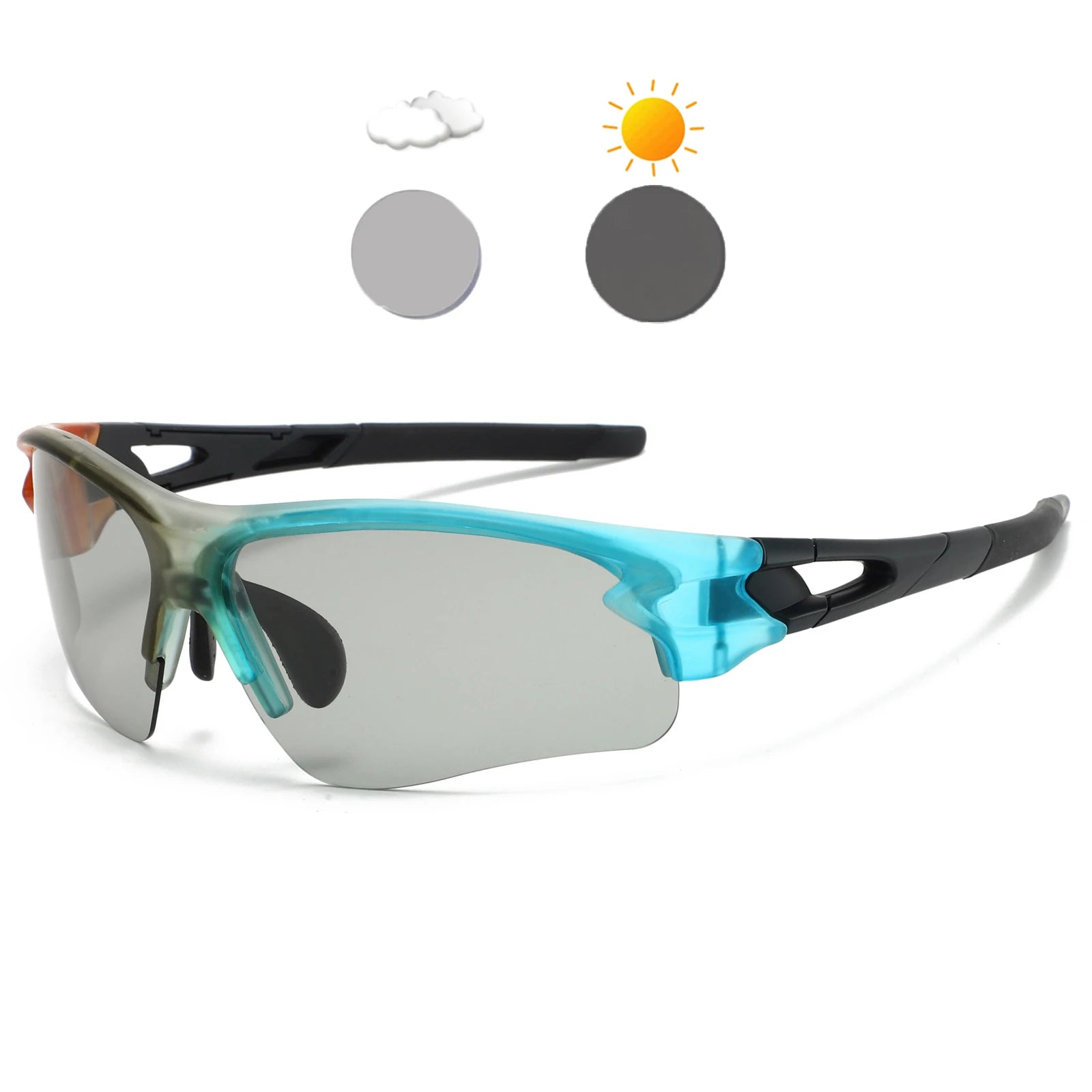 Men Women Polarized Photochromic Sunglasses Outdoor Sports Fishing Sun Glasses Cycling Running Driving Eyewear Hiking Goggles