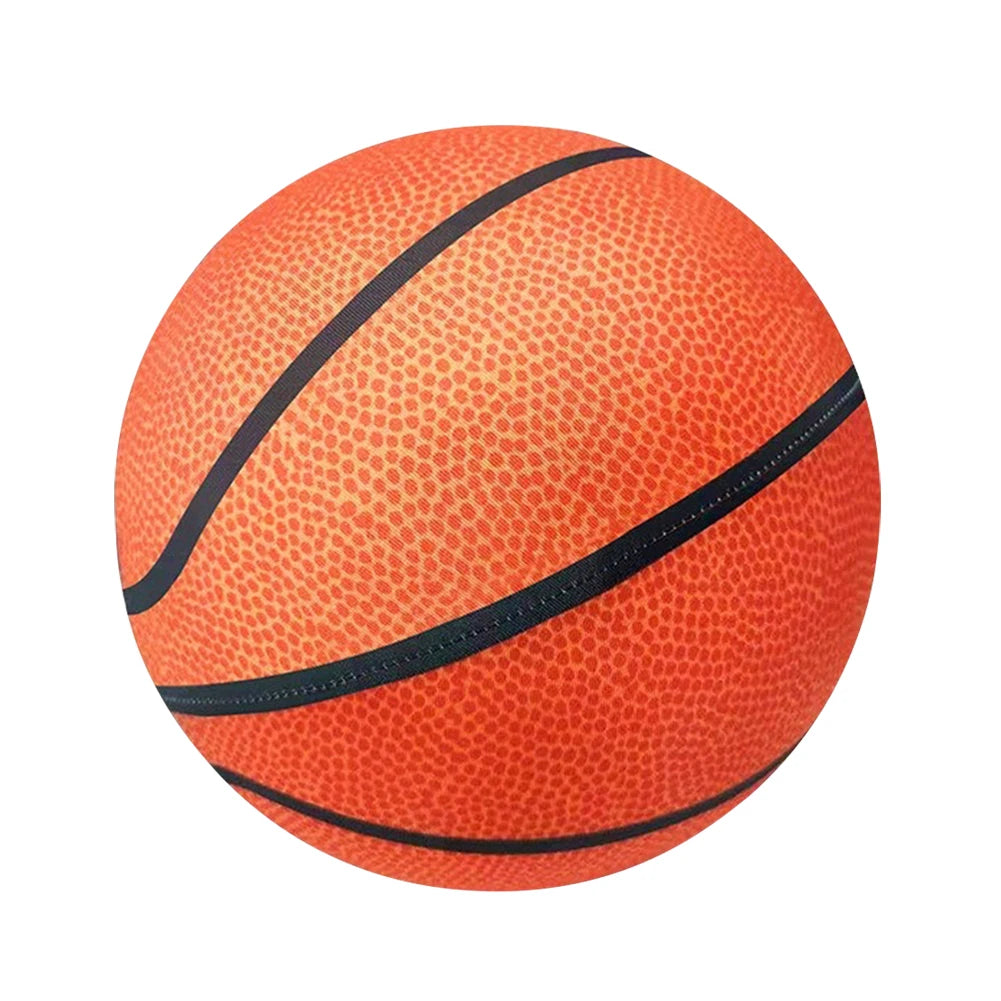 18/21/24cm Silent Basketball High-Resilience Bouncing Mute Ball Size 3/5/7 Training Foam Ball for Various Indoor Activities