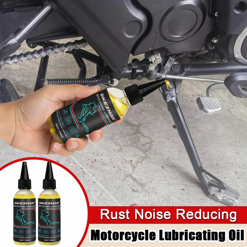100ml Motorcycle Chain Lubricating Oil Main/Side Parking Stand Lubricants Maintenance Rust Noise Reducing Bicycles Chain Oil