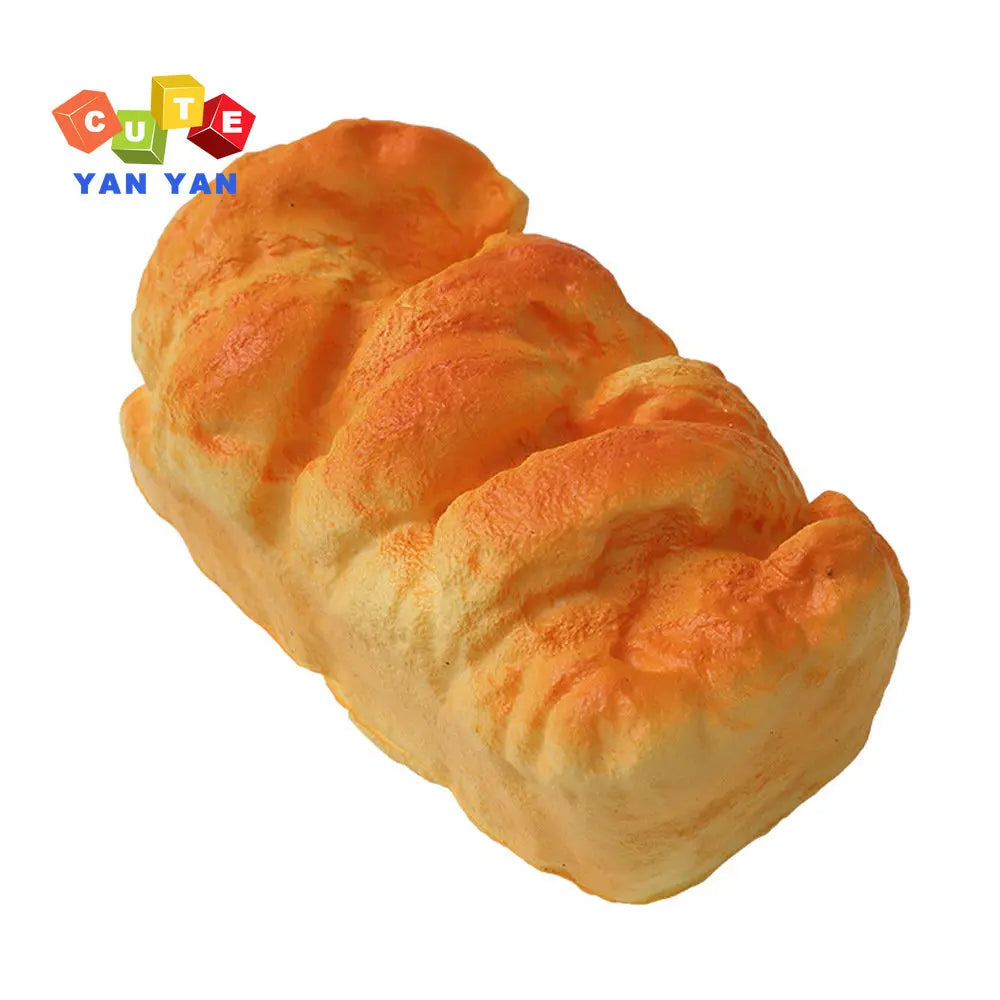 1pcs Artificial Simulation Bread Fake Food Model French Baguette Toast Cake Bakery Kids Play Kitchen Toys Boy Girl Pretend Baker