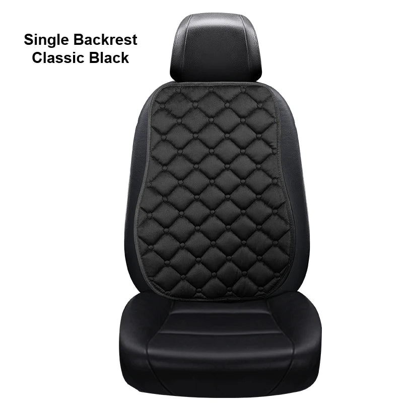 Car Seat Cover Protector Universal Winter Warm Auto Seat Cushion Rear Seat Cushion Protection Covers Back Cushion Three Piece