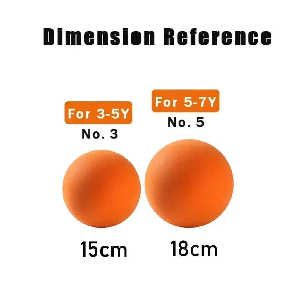 Foam Silent Basketball Easy to Grip Low Noise Bouncing Basketball Indoor Activities Squeezable Indoor Training Ball Kids