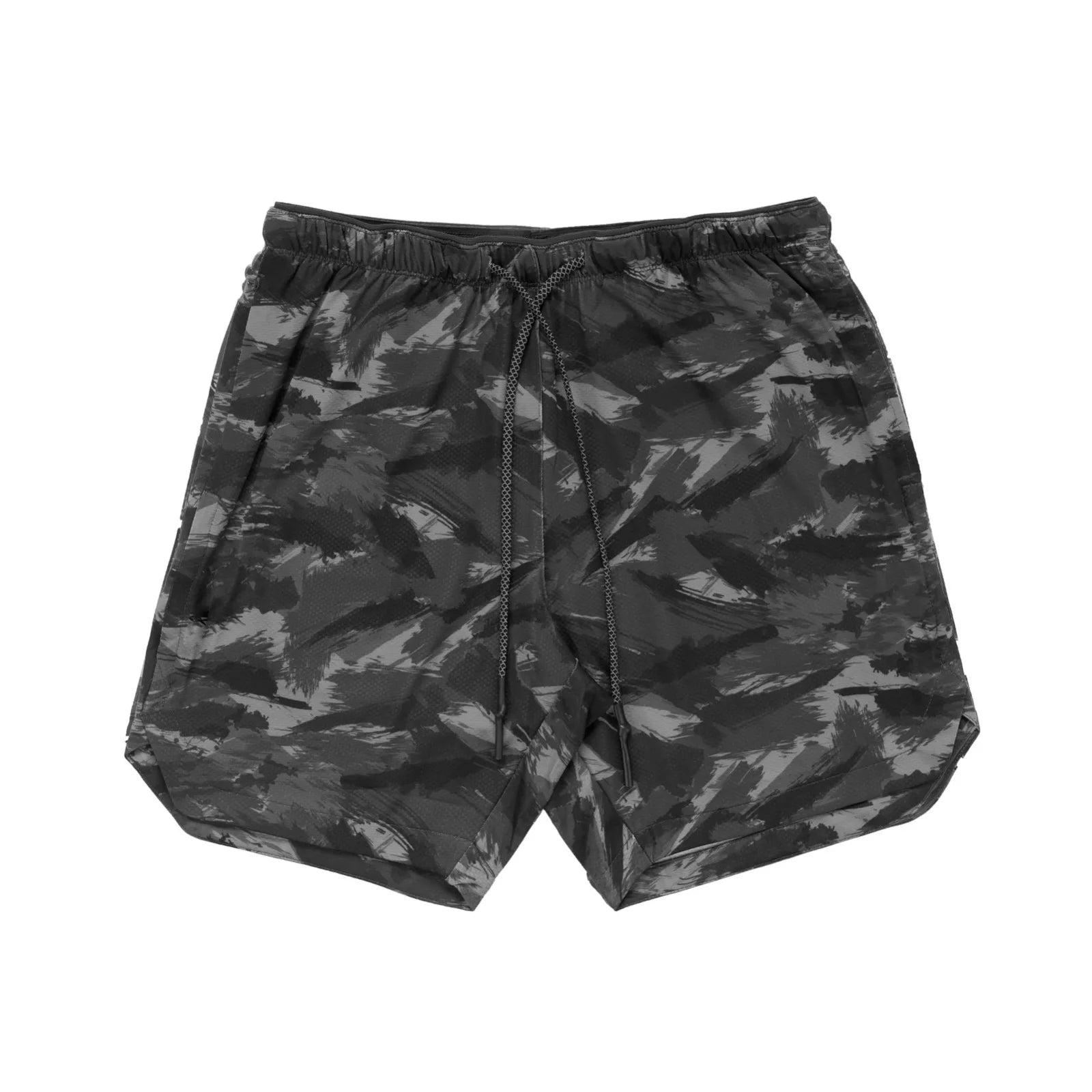2024 Mesh Summer Camouflage Shorts Men's Ice Silk Loose Pants Bermuda Shorts Beach Pants Running Sports Shorts Free shipping
