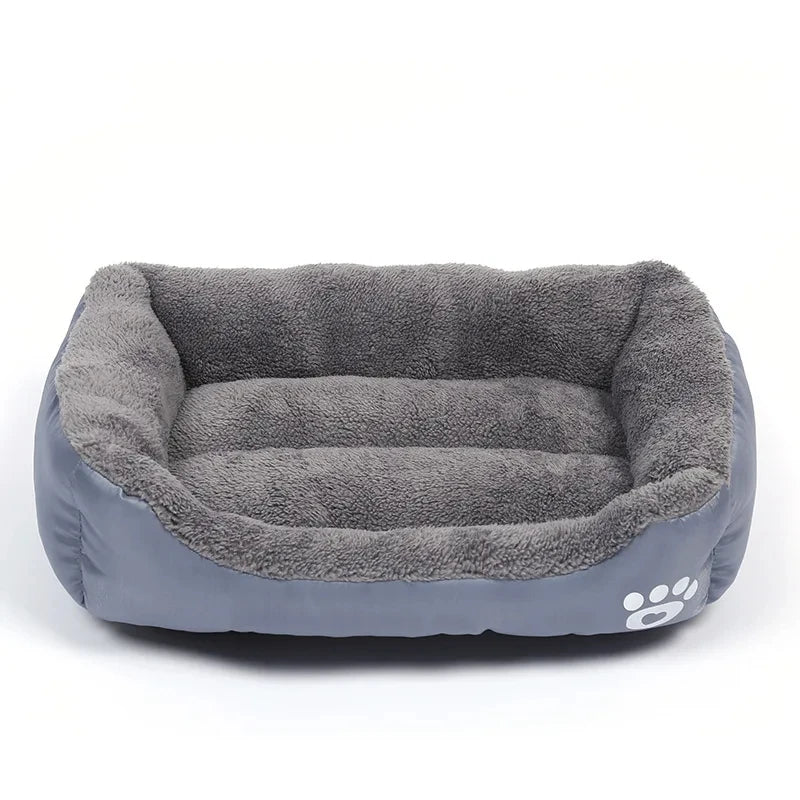 Washable Warm Cat Kennel Soft Large Cat Sofa Square Dog Mattress Cushion Soft Medium Dog Bed Warm Cat House Supplies