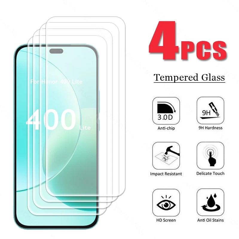 For Honor 400 Lite Glass Honor 400 Lite Tempered Glass HD Screen Protector Film Honor 400 Lite Glass Tempered Film Anti-Scratch