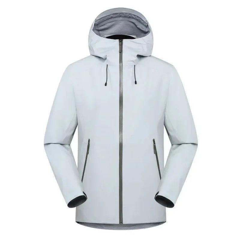 ARC BETA Embroidery Logo Rain Jacket Sports Ski Camping Outdoor Mountain Climbing Windproof Waterproof Three Layer Unisex Coat