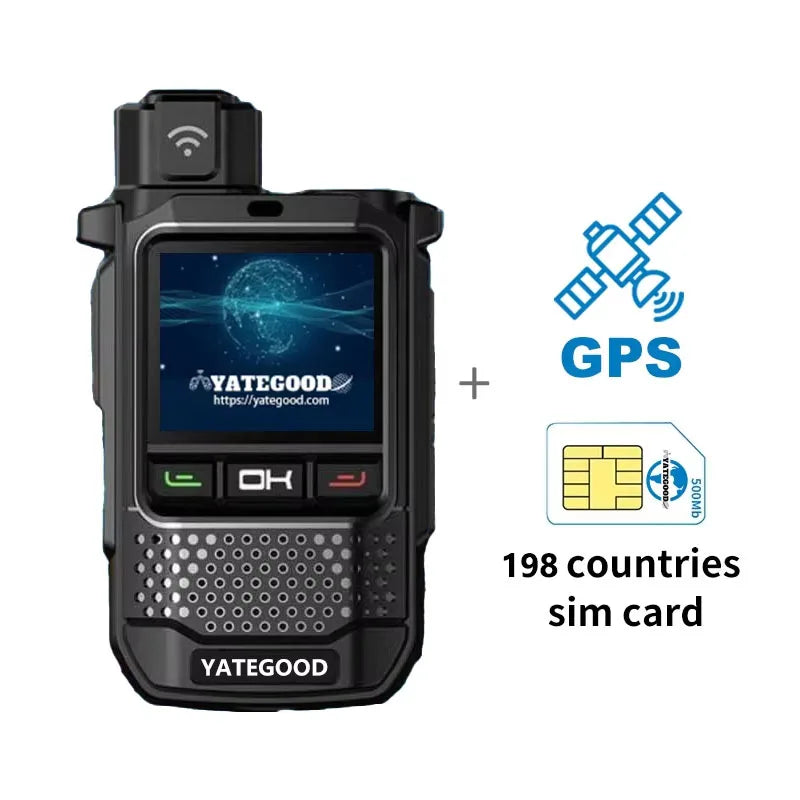 YATEGOOD G650 Walkie Talkie No distance limit Intercom Long standby Portable More than 5000KM 4G 5G