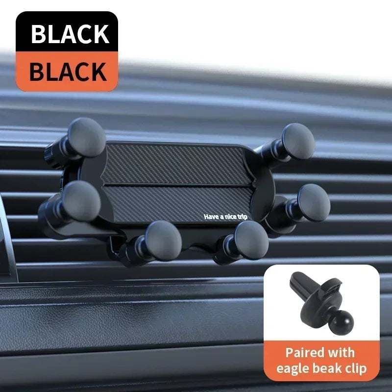 Car Vent Phone Mount Vehicle Air Vent Clip Cell Phone Holder Car Phone Holder Auto Lock Hands-Free Stand for 4-7inch Cellphone