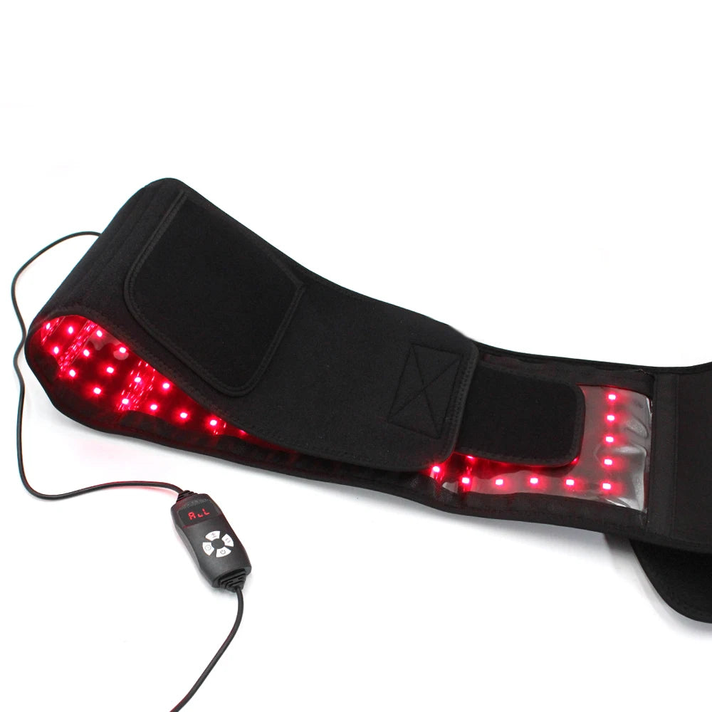 Red Light Therapy Belt 660nm 850nm Near Infrared Light Therapy for Body, Relaxing Muscle, Inflammation, Improve Circulation