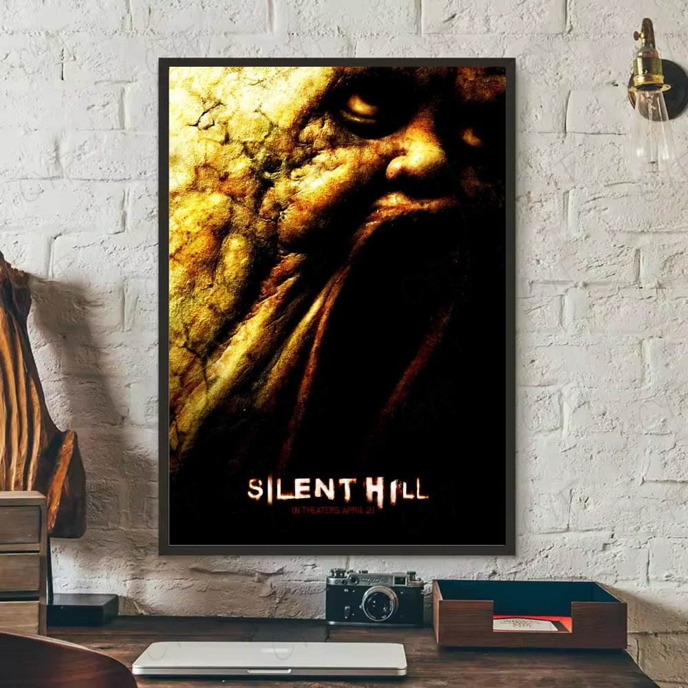 Hot Classic Silent Hill 3 Game anime Poster HD art sticky wall waterproof home living room bedroom bar aesthetic decoration