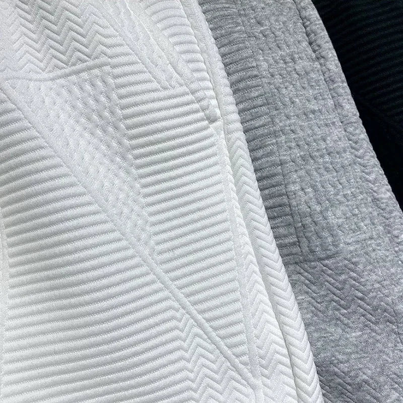 Trendy Summer Casual Beach Pants Loose Fit Five-Quarter Length Men's Fashion Brand Embroidered Comfortable Shorts