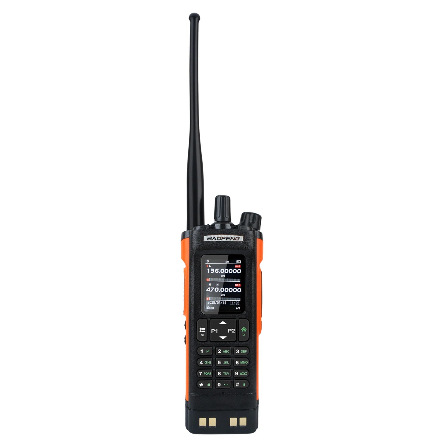 Baofeng DM-32 GPS APRS AES256 Encryption DMR Digital Analog UHF VHF Dual Band 8W Air Band FM Walkie Talkie DM-32UV