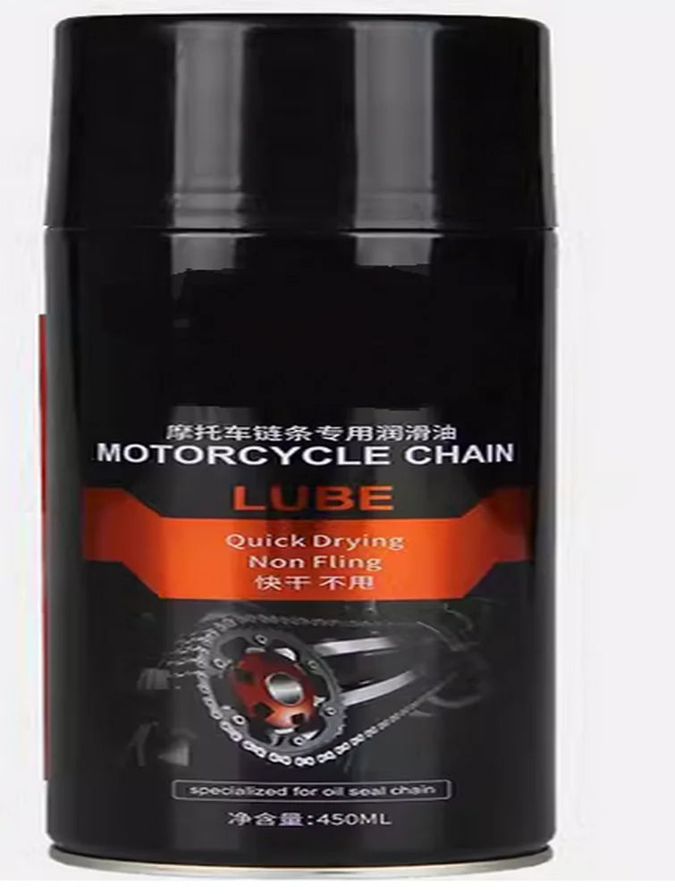 125ml Motorcycle Engine Oil Lubricating Oil Chain Wax Reduction Seal Oil Prevention Noise Rust