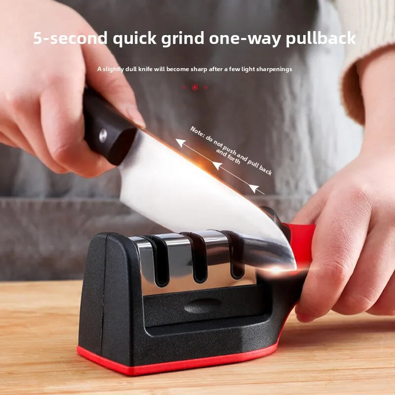1pcs kitchen knife sharpener professional Super Bowl Prep Edge Knife Sharpener Tool Maintenance for Slicing Meats & Vegetables