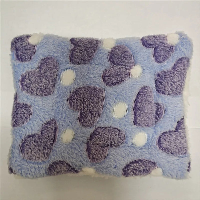 Small Guinea Pig Hamster Bed House Winter Warm Squirrel Hedgehog Rabbit Chinchilla Bed Mat House Nest Hamster Accessories