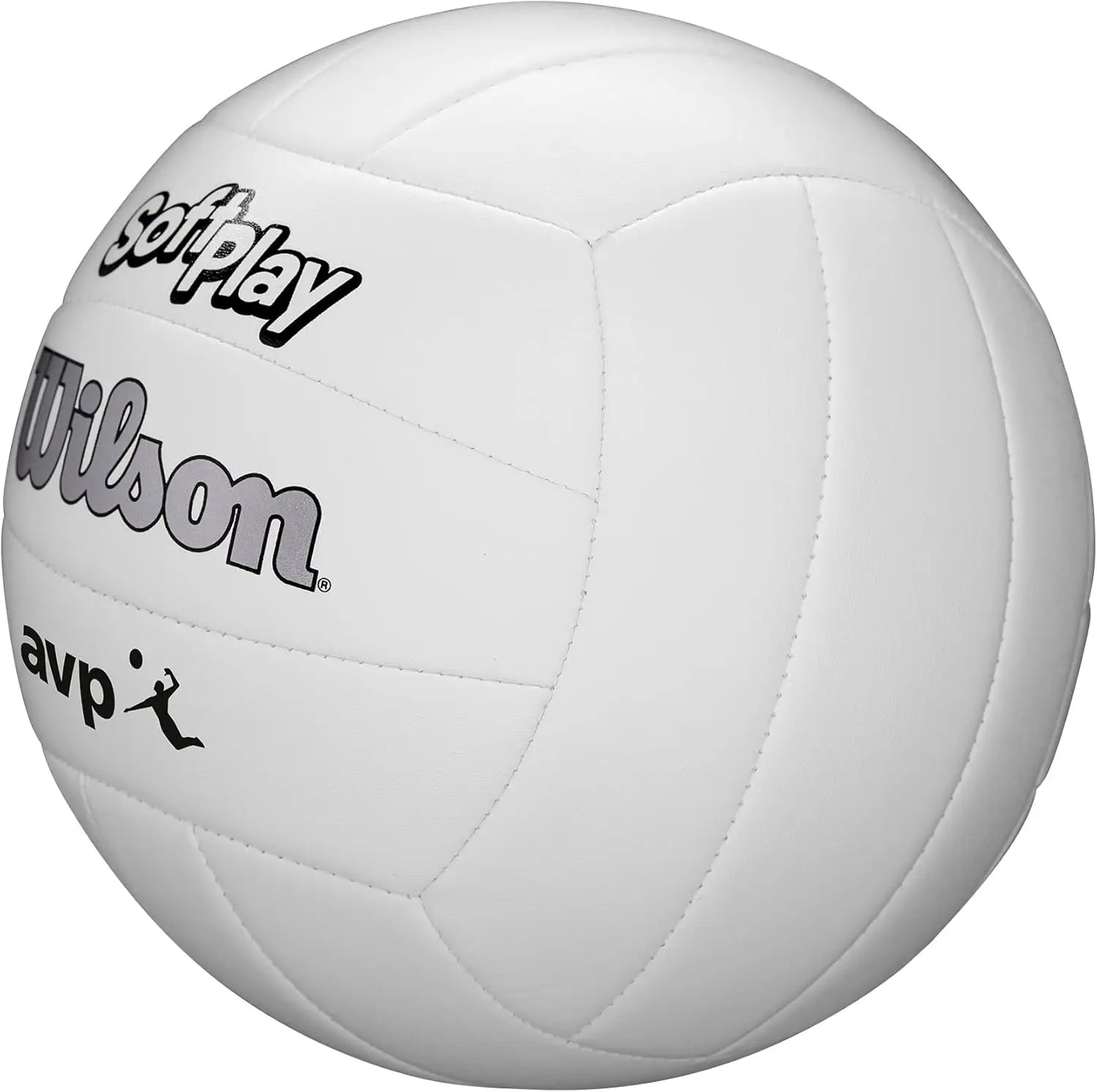 Soft Volleyball - Official size for indoor/outdoor play, kids and adults, lightweight and safe